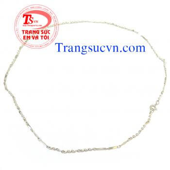 Dây chuyền nữ bạc