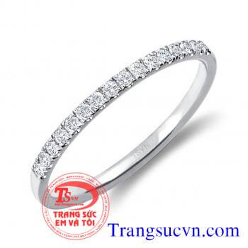 Nhẫn đính hôn,nhan dinh hon,NHAN DINH HON,nhan vang trang,kim cuong tự nhiên,vàng 10k 14k 18k