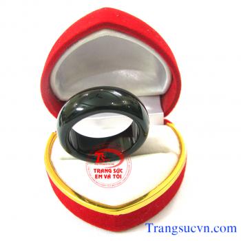 Nhẫn mã não màu đen,nhan ma nao den,da ma nao,ma nao dẹp,Nhẫn mã não màu đen