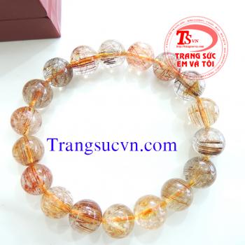 vòng,thạch,anh,tóc,đỏ,Vòng tay thạch anh tóc đỏ,hat thach đỏ,da đỏ