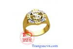 Nhẫn nam vàng tây,nhan vang tay,nhan da quy 18k,nhan đẹp,nhan moi nhat