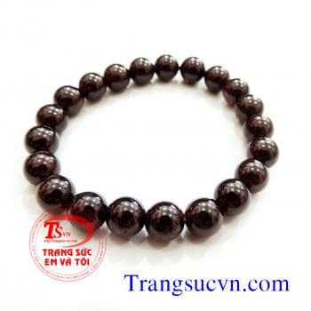  Chuỗi garanet tay  Dá quý thiên nhiên hợp nhất cho người sinh tháng 1   Mênh hỏa
