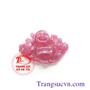 Phật di lặc ruby thiên nhiên