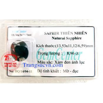 Saphire chữ nhật thiên nhiên,da quy saphia,da quý tự nhiên,saphira việt nam,saphire đẹp,sapphria đẹp,đá saphi vuong,saphire,kiểm định