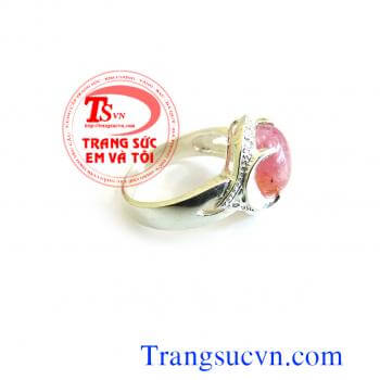 Nhẫn ruby bạc ta