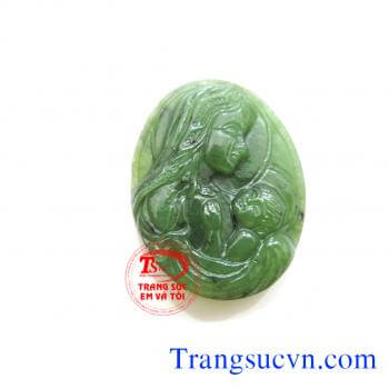 Mặt Đực Mẹ Maria,Mặt chúa,Đá quý tượng chúa,Chúa Giê su bằng ngọc,Thiên chúa là tình yêu,ngọc Nephrite,ngọc,măt day cong giao,mặtĐức Mẹ Bế Chúa Giêsu