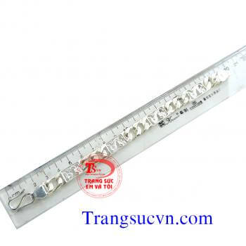 Lắc bạc hình rồng Lắc bạc bện đẹp 