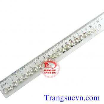 Lắc nam bạc 1 cây đẹp