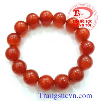 Vòng mã não đỏ đẹp