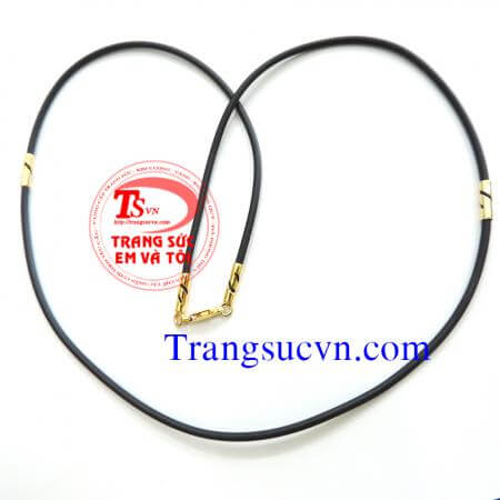 Dây cao su nhỏ bọc vàng tây nhỏ vàng 10k bền đẹp, chất lượng, giao hàng nhanh trên toàn quốc