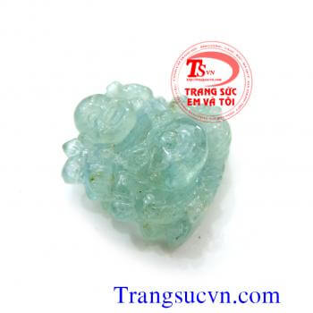 Phật di lặc Aquamarine thiên nhiên