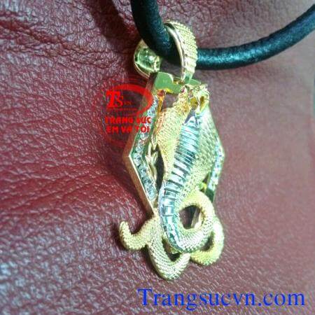 Mặt dây vàng tây đẹp