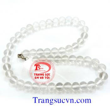 Chuỗi vòng thạch anh trắng