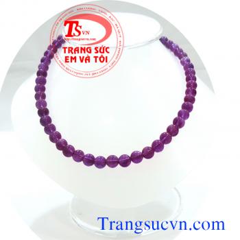 Vòng cổ thạch anh tím