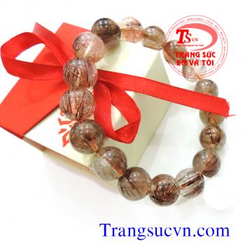 Vòng thạch anh tóc đẹp