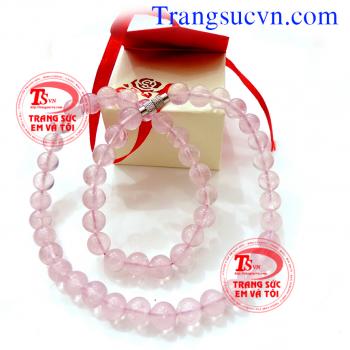 Chuỗi thạch anh hồng đẹp