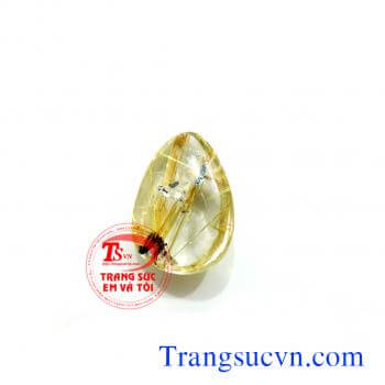 Bán thạch anh tóc,giá thach anh toc,Thạch anh tóc có giấy kiểm định đá quý kèm theo,đá quý đẹp,thạch anh tóc vàng,xuất xứ:braxin