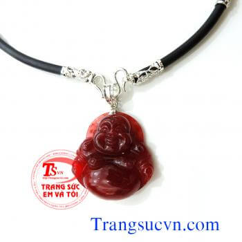 Mặt cẩm thạch đỏ bộ dây chuyển