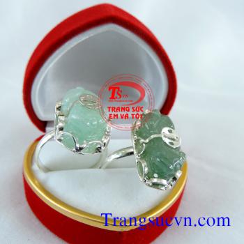 Nhẫn tỳ hưu đôi mộc thủy