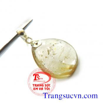 thach anh tóc,thach anh tóc vàng,thạch anh,thạch anh tóc thiên nhiên,thạch,anh,tóc,ngọc cẩm thạch,mặt dây chuyền,mặt dây chuyền,thạch anh tóc