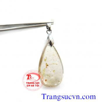 Mặt dây thạch anh tóc