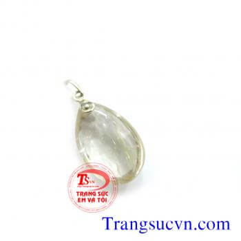 Mặt dây thạch anh tóc