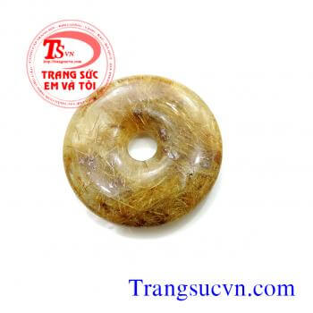 Thạch anh tóc đồng tiền