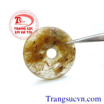 Thạch anh tóc đồng tiền