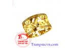 Nhẫn tuổi Ngọ vàng tây