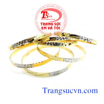 Vòng tuần đẹp vàng tây
