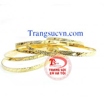 Vòng tuần vàng 14k đẹp