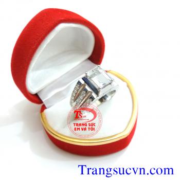 Bán Nhẫn nam mệnh Thủy kèm giấy kiêm định đá quý và vàng,bảo hành 1 năm,nhẫn nam menh thuy,nhẫn vàng tây đá topaz tự nhiên,nhẫn nam đẹp,nhẫn nam theo mệnh