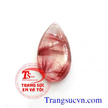 Bán Thạch anh tóc đỏ,giá thach anh toc do,màu đẹp tóc to và rõ nét,thạch anh tóc đỏ dạng mặt,đá thạch anh tóc đỏ,thạch anh