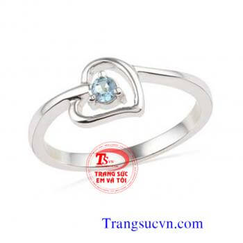 Nhẫn nữ mệnh thủy Aquamarine,Nhẫn đá Aquamarine vàng tây,Mua Nhẫn Aquamarine,giá nhan aquamarine,đặt nhẫn đá Aquamarine có giấy kiểm định đá quý và Vàng bảo hành 1 năm,Các loại nhẫn nữ đẹp vàng tây 10k 12k 14k 18k 24k vàng 9999 chế tác trên máy 3D