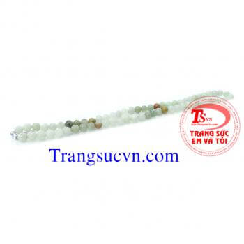 Vòng cổ cẩm thạch,Chuỗi ngọc cẩm thạch tự nhiên,Chuỗi nhiên,có giấy kiểm định nhiên,giá bán chuoi vong ngoc cam thach,ngoc tu nhien