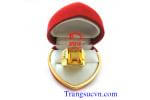 Nhẫn nam vàng Citrine
