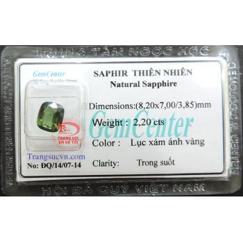 Đá saphire thiên nhiên đẹp cao cấp