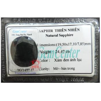 Đá Saphia thiên nhiên to