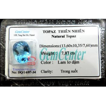 Đá Topaz Thiên nhiên