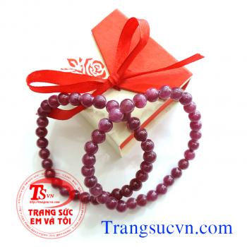 Đôi chuỗi đá quý ruby