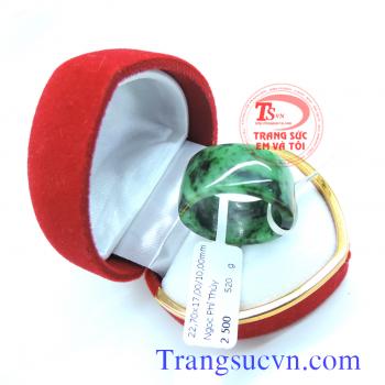 Nhẫn cẩm thạch vuông
