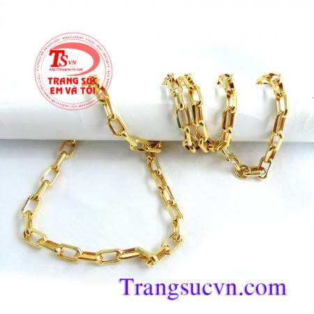 Dây chuyền vàng 10k tôn lên sự đẳng cấp, thời trang và mạnh mẽ cho người đeo
