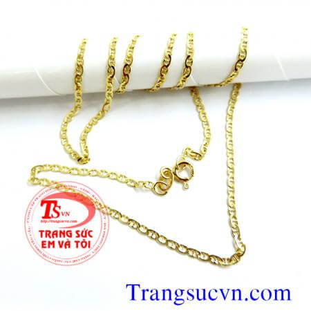 Dây chuyền Italya 18k