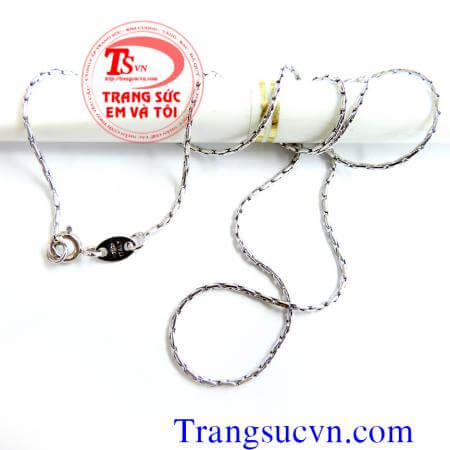 Dây vàng trắng vàng Italya