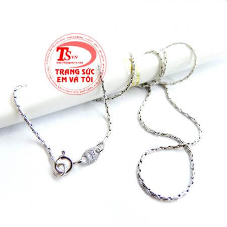 Dây vàng trắng vàng Italya