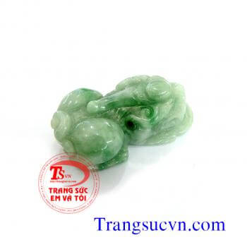 Tỳ hưu ngọc cẩm thạch thiên nhiên