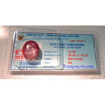 Ruby sao tự nhiên