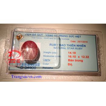 Ruby sao tự nhiên