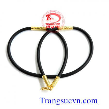 Dây cao su chạm rồng vàng sang trọng, bền đẹp, đẳng cấp, là món quà tặng ý nghĩa cho người yêu thương.