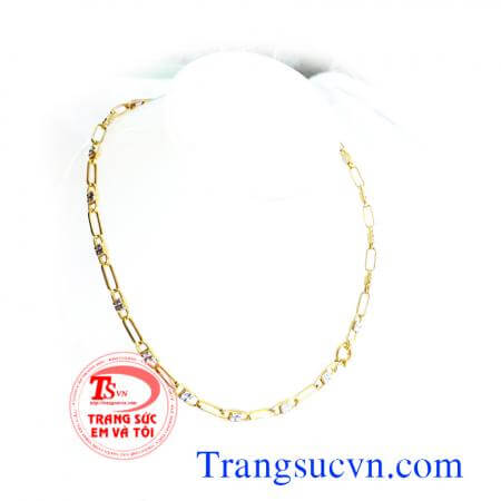 Dây chuyền vàng tây